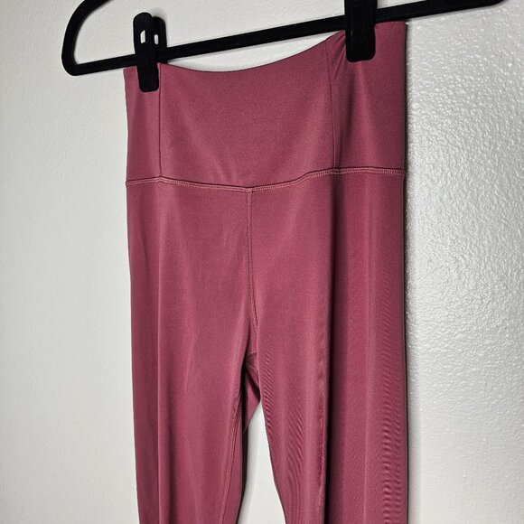 Girlfriend Collective Small Mauve Purple High Rise Full Length Athletic Leggings - Picture 2 of 9